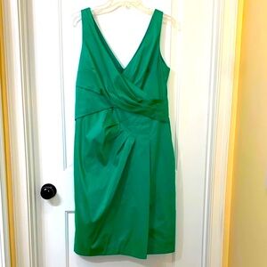 Lauren Ralph Lauren Emerald Green Midi Dress